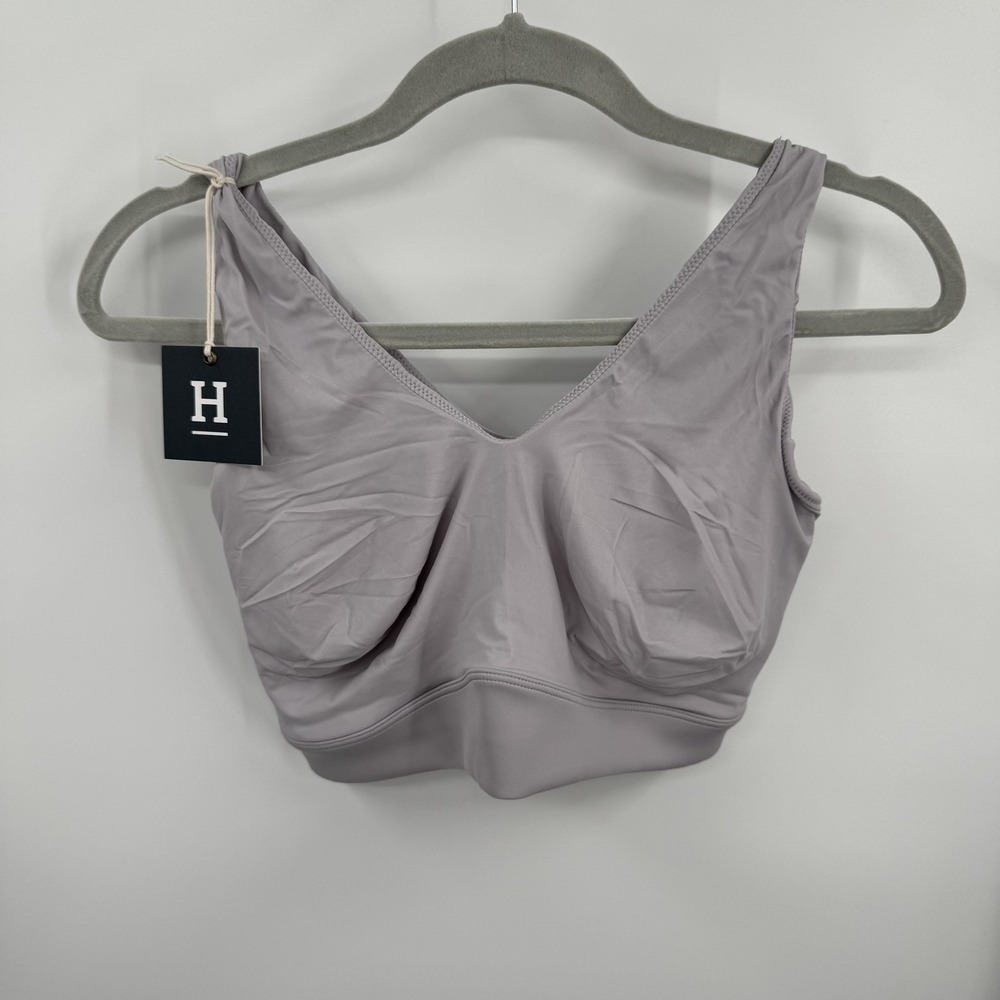 Harper Wilde Womens Bliss Bralette 3XL Opal Purple Wireless Seamless Minimalist‎